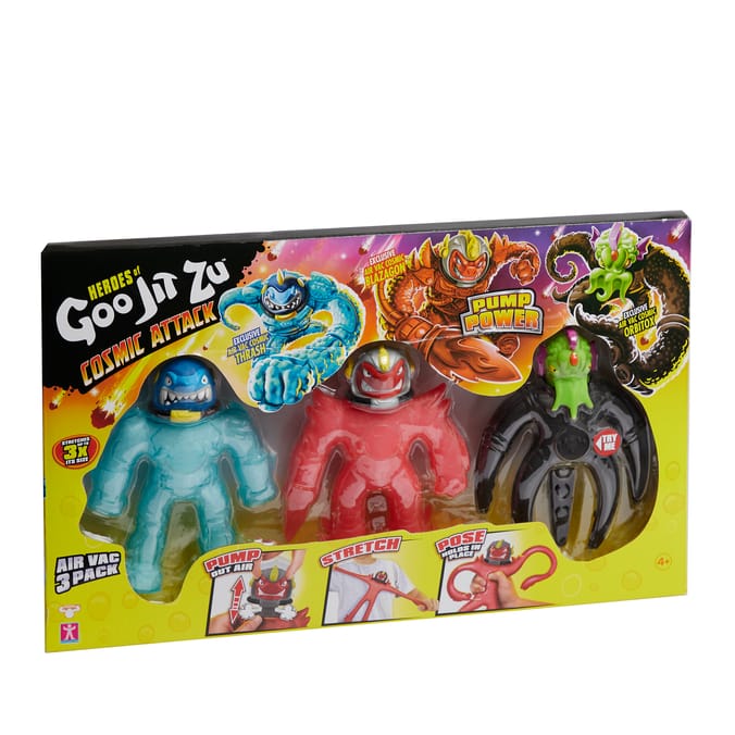 Heroes of Goo Jit Zu 3 Pack Cosmic Attack
