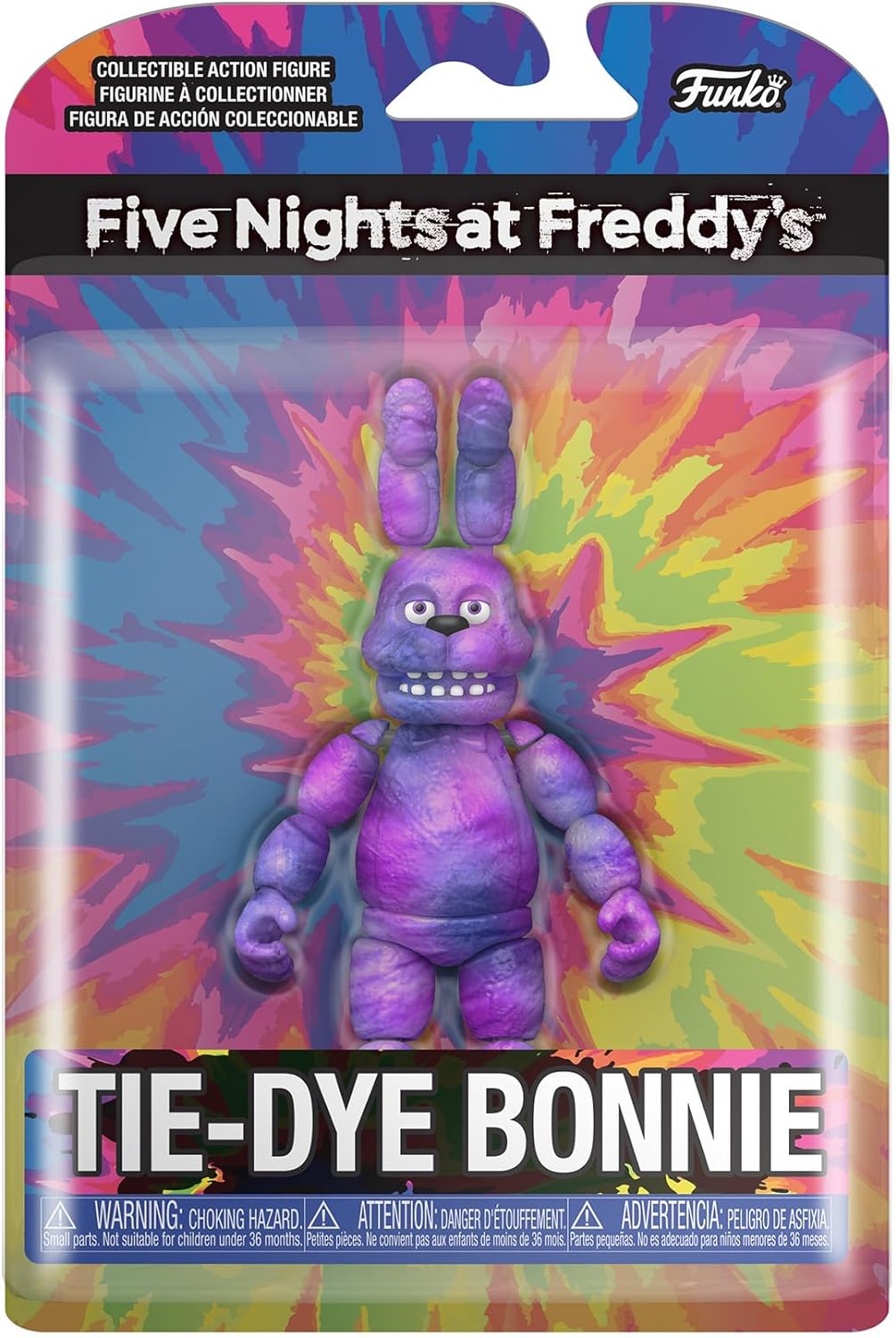 Funko Action Figure 5'': Five Nights At Freddy's (FNAF) TieDye BONNIE THE RABBIT