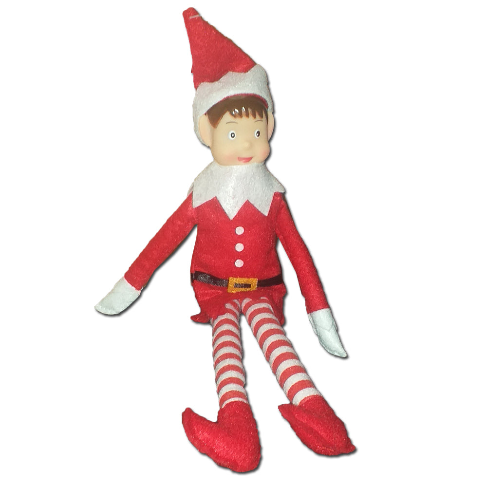 Sleigh Bells 33cm Ernie The Elf Soft Plush Toy