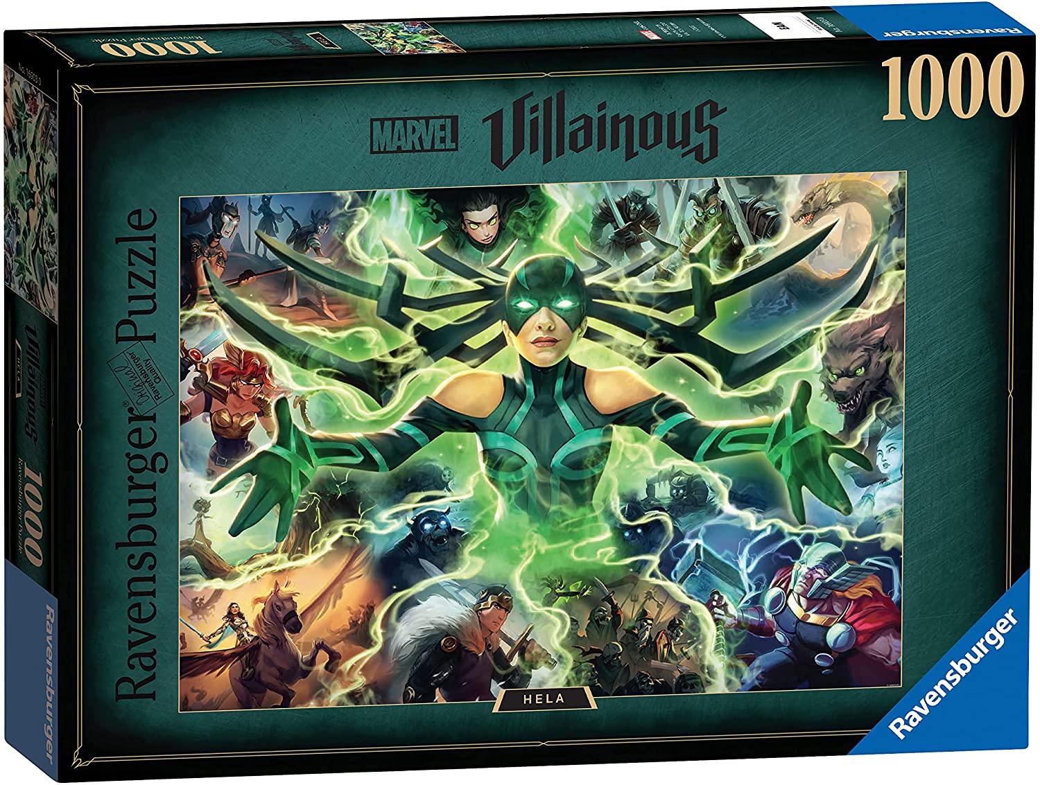 Ravensburger Marvel Villainous Hela 1000 Piece Jigsaw Puzzles