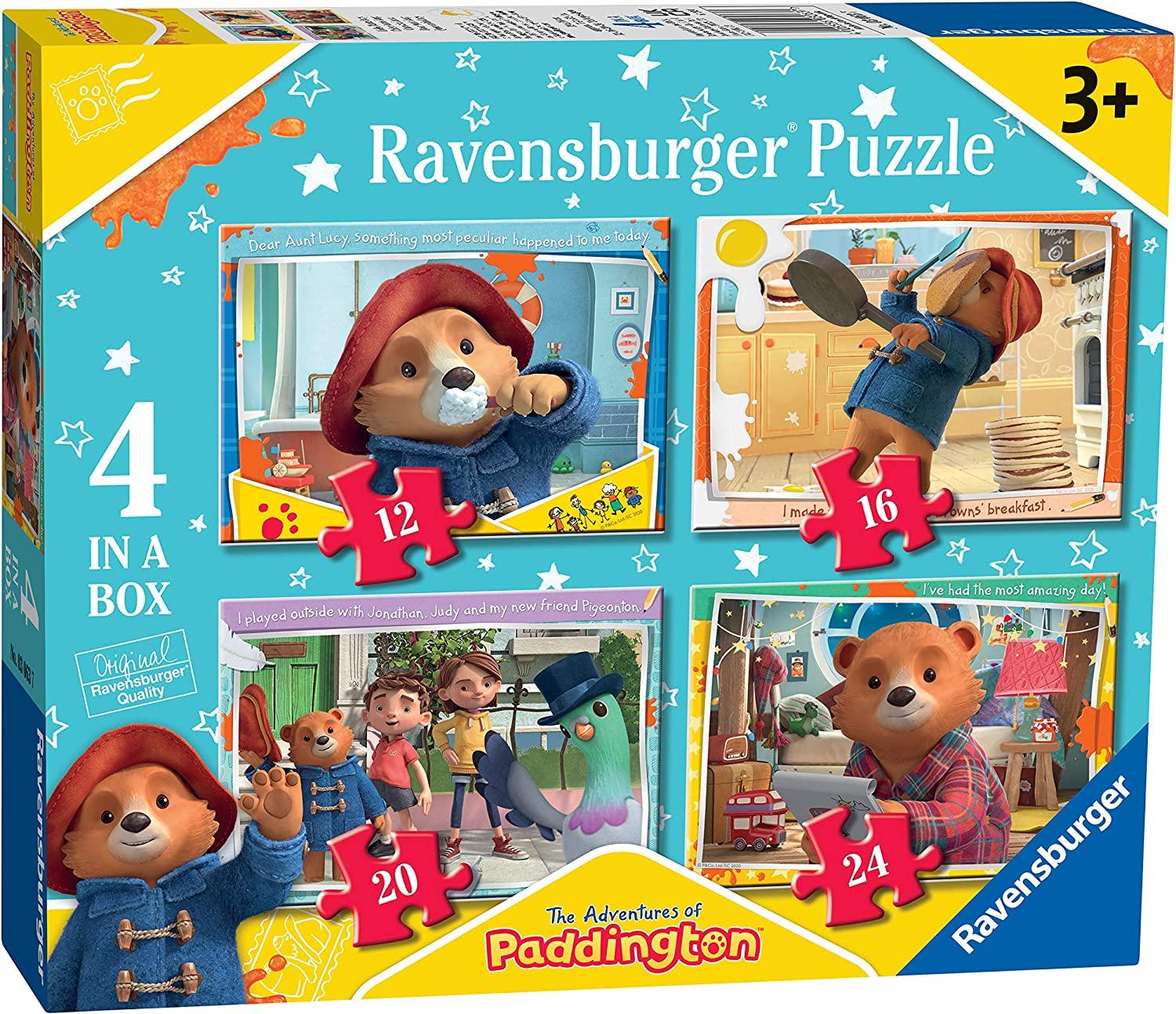 Ravensburger Paddington Bear 4 In A Box Puzzle