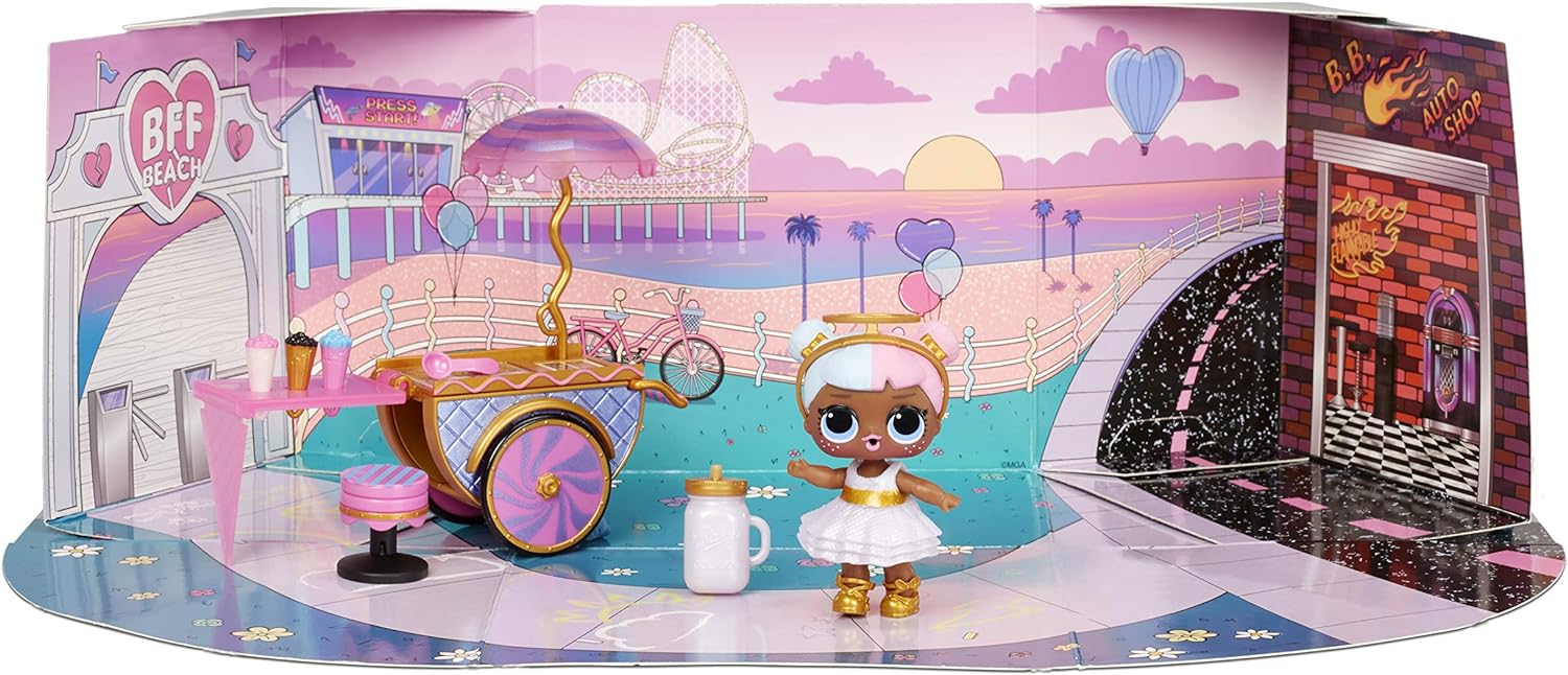 LOL Surprise Furniture Sweet Boardwalk with Sugar Doll