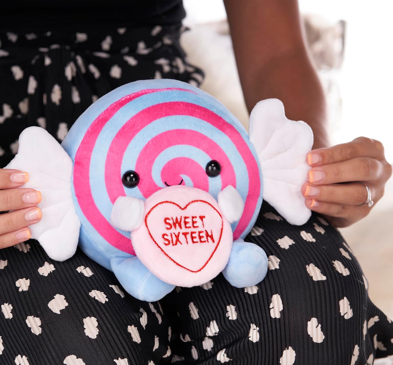 Posh Paws Swizzels Love Hearts 18cm Sweet Sixteen Soft Plush Toy