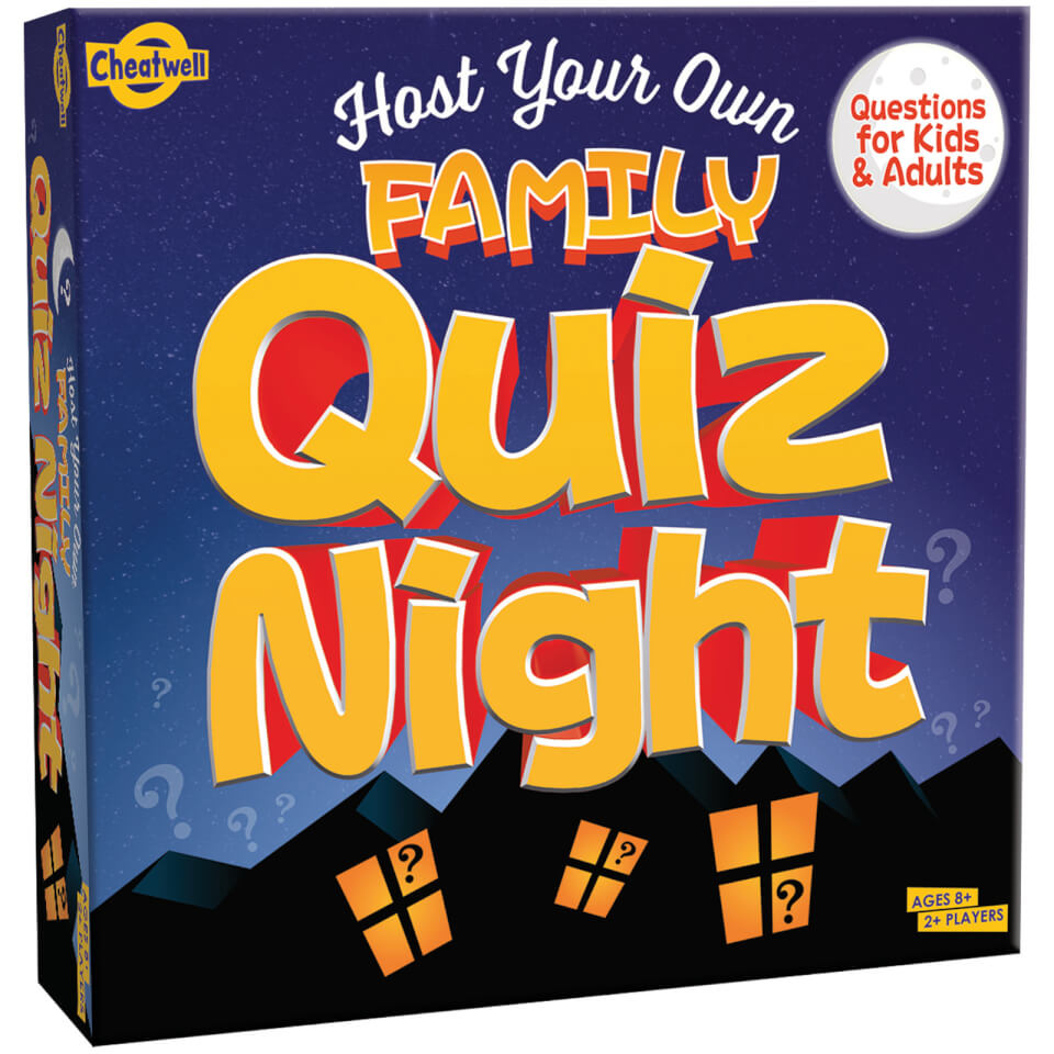 Cheatwell Games Host Your Own Family Quiz Night - Trivia Board Game
