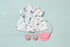 ZAPF Baby Annabell Deluxe Butterfly Dress To Fit 43cm Baby Annabell Dolls