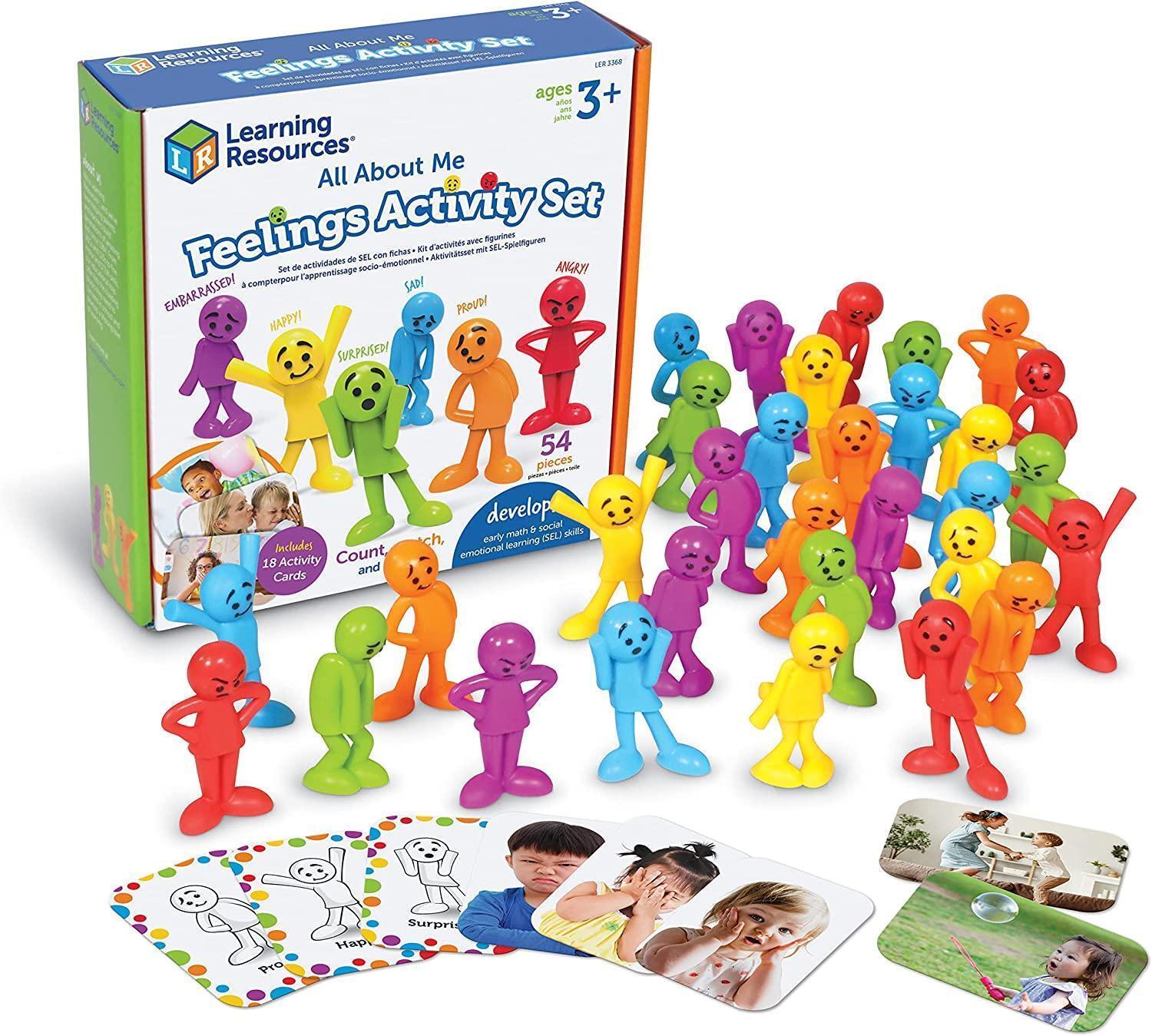 Learning Resources All About Me Feelings Activity Set 54 Pieces