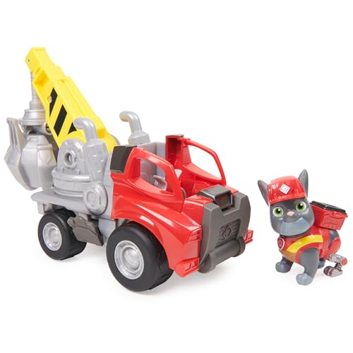 Paw Patrol Rubble & Crew, Charger?s Crane Grabber Toy Truck