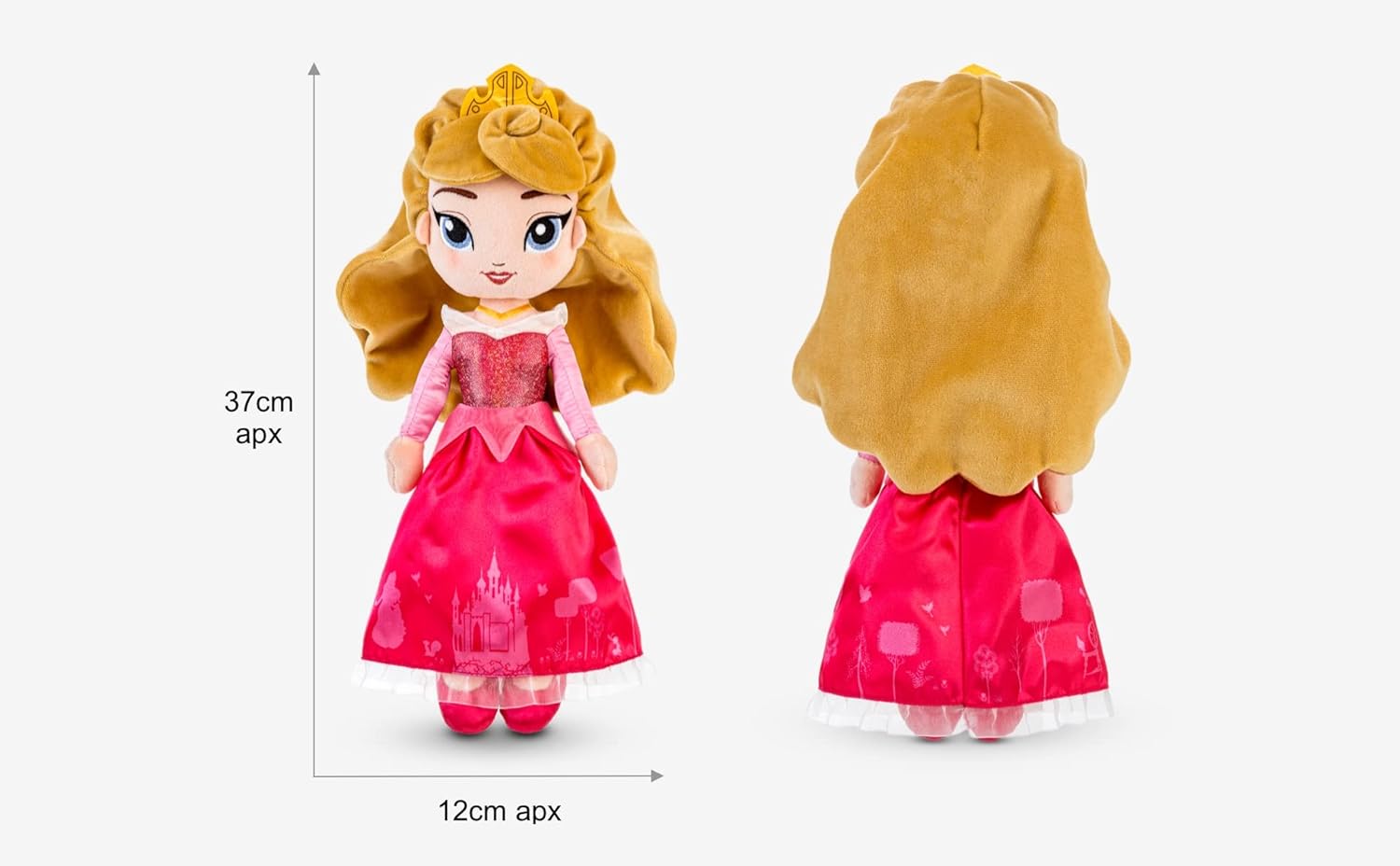Disney Store Sleeping Beauty - 37cm Aurora Soft Plush Toy Doll
