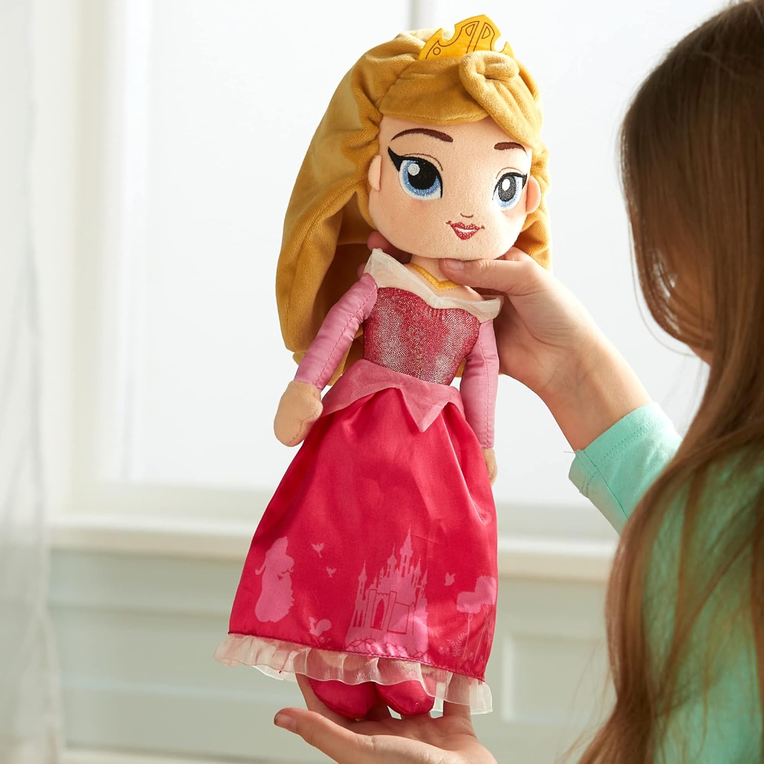 Disney Store Sleeping Beauty - 37cm Aurora Soft Plush Toy Doll
