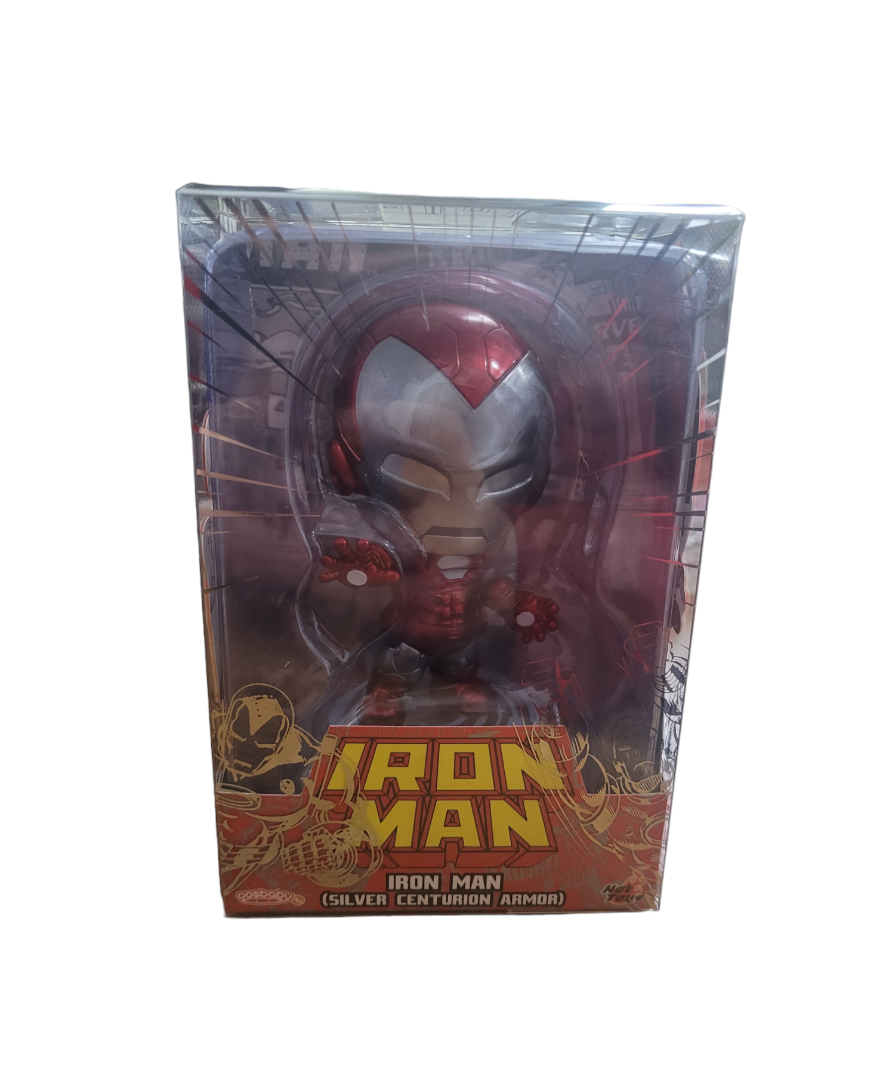 COSBABY Iron Man Silver Centurion Armour