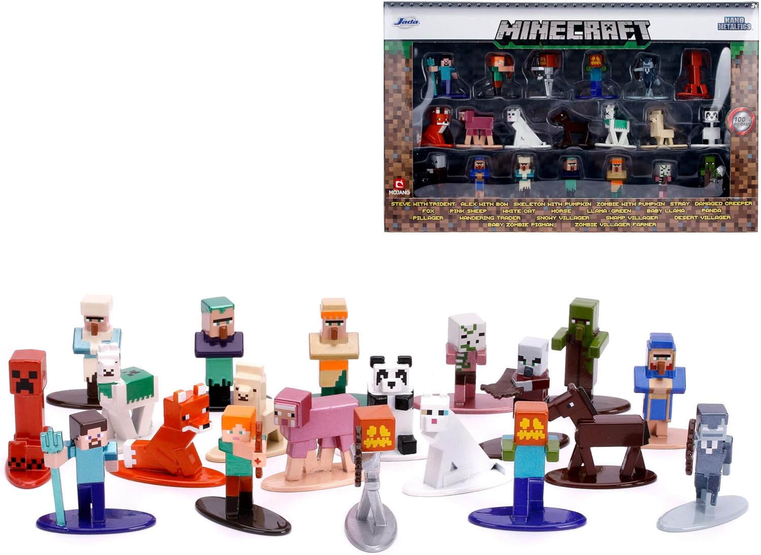 Jada Mine Craft 20 DIE-CAST Figure Pack Wave 7