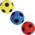 Foam Football Size 4, Blue, Red, Yellow Set of 3 Balls
