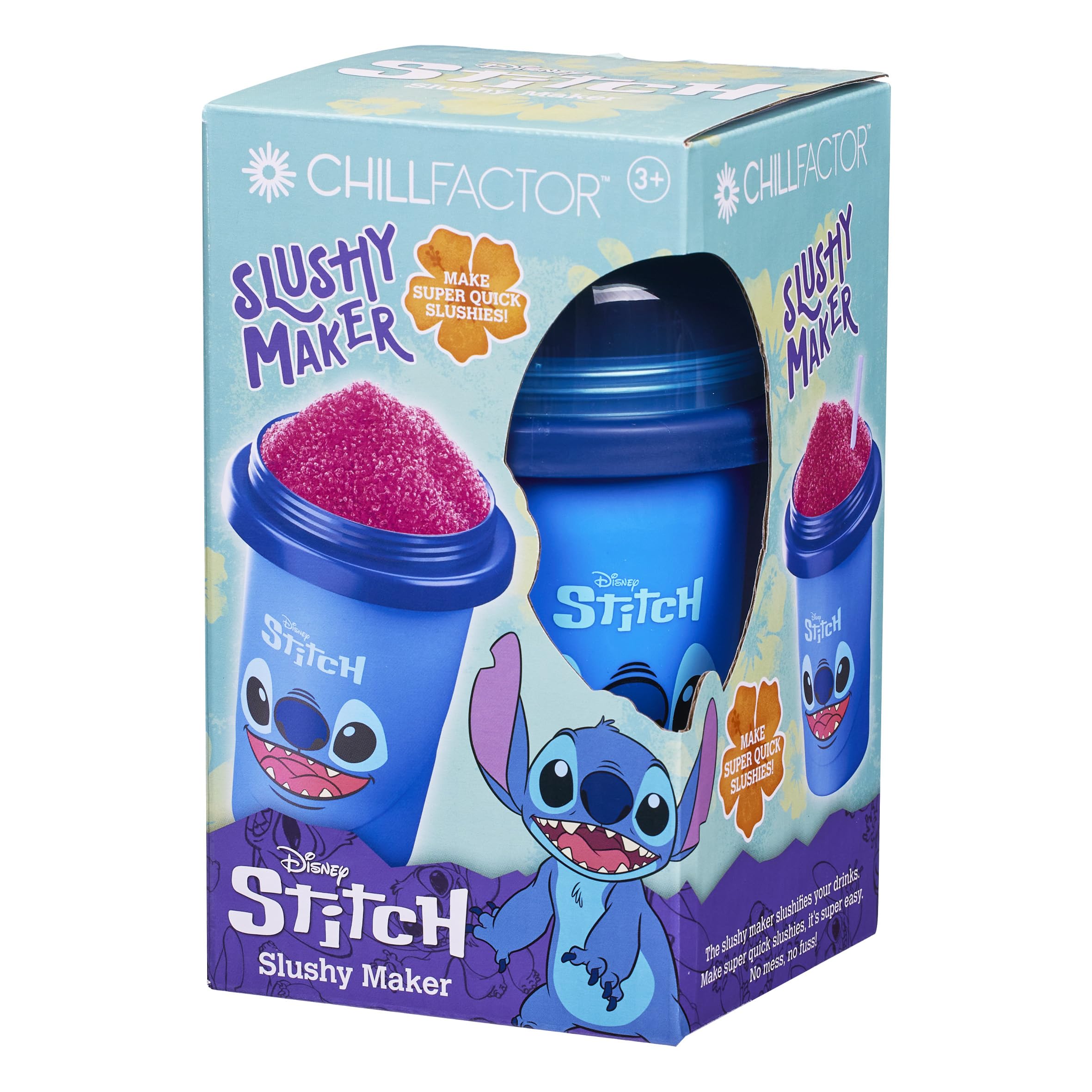 ChillFactor Disney STITCH Reusable Squeeze Cup Maker