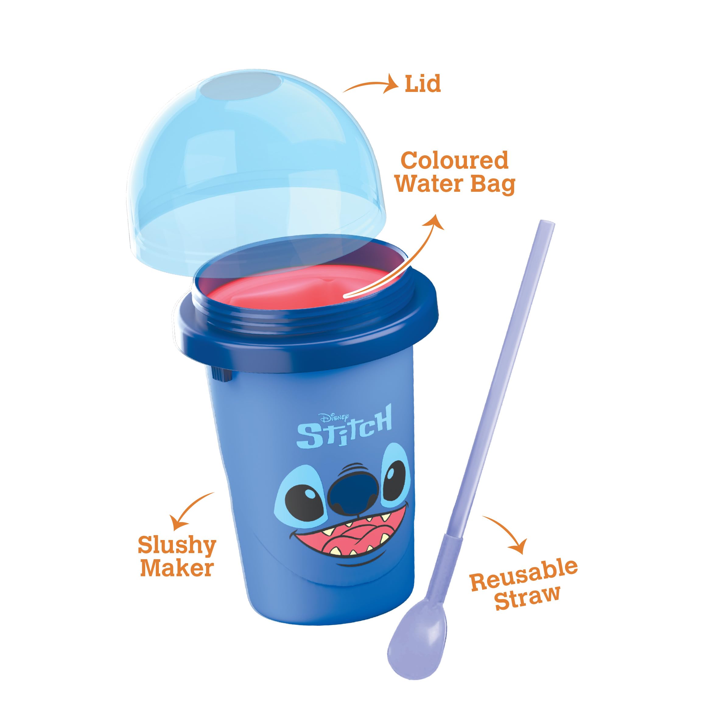 ChillFactor Disney STITCH Reusable Squeeze Cup Maker