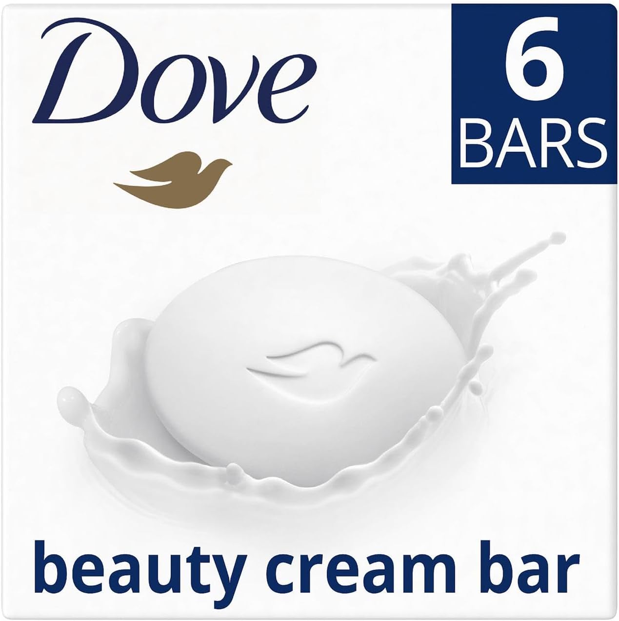 Dove Orginal Beauty Cream Bar 3 in 1 Cleanses, Moisturises and Nourishes 6x90g 2 Pack