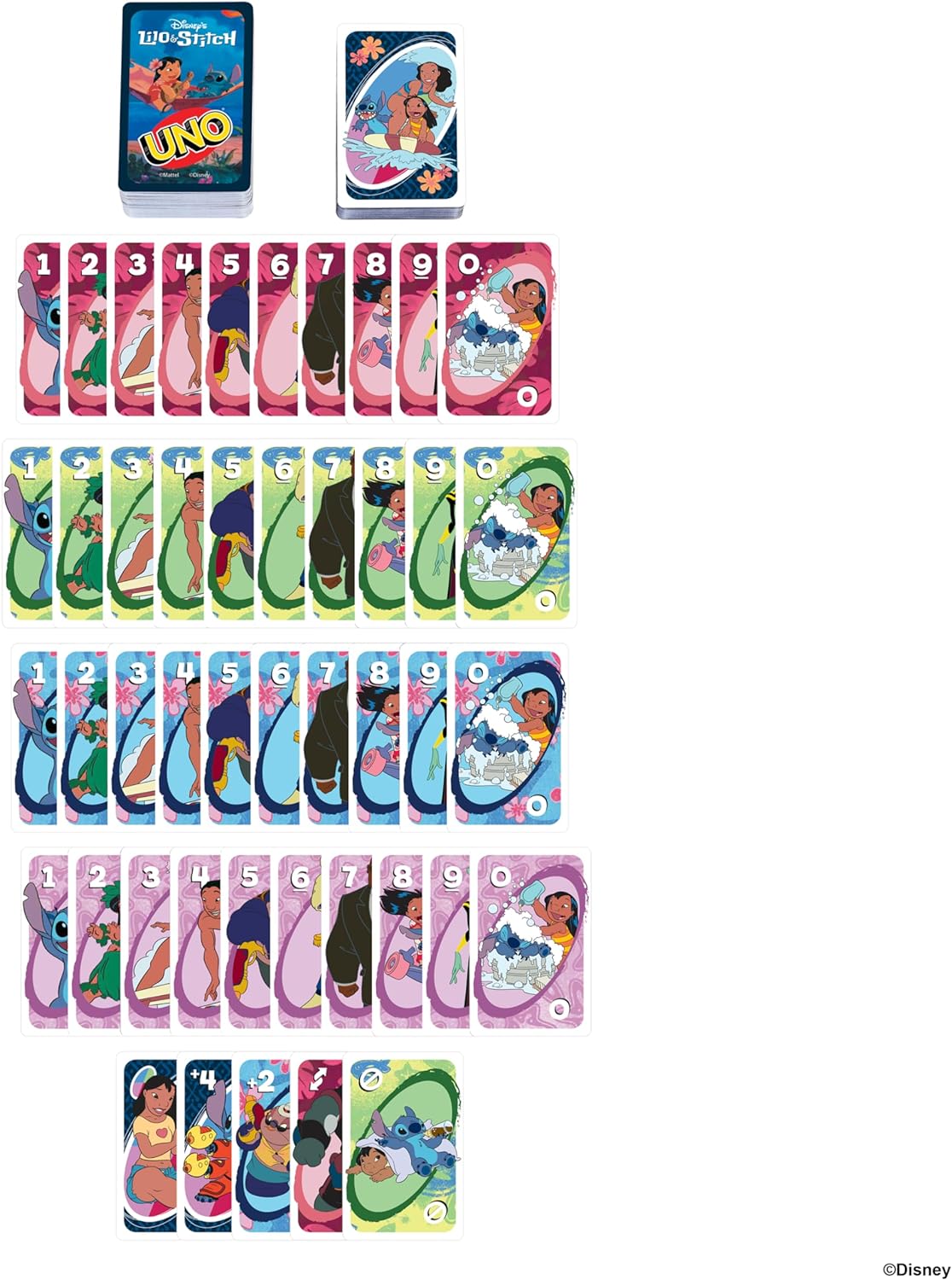 UNO Disney?s Lilo and Stitch Card Game