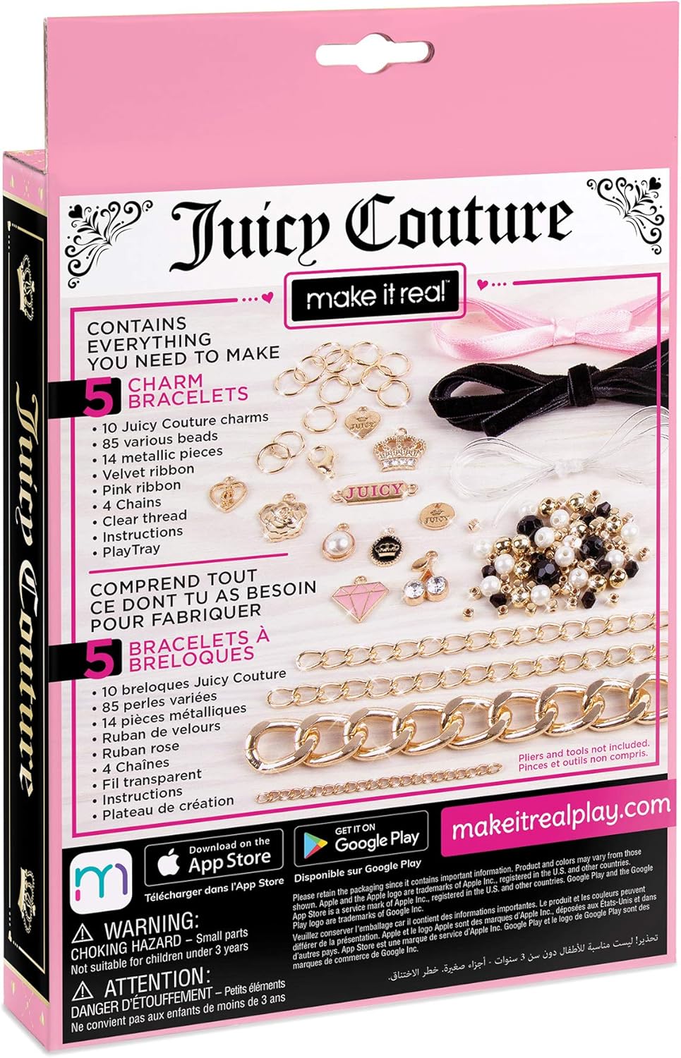 Make It Real Juicy Couture Mini Chains and Charms