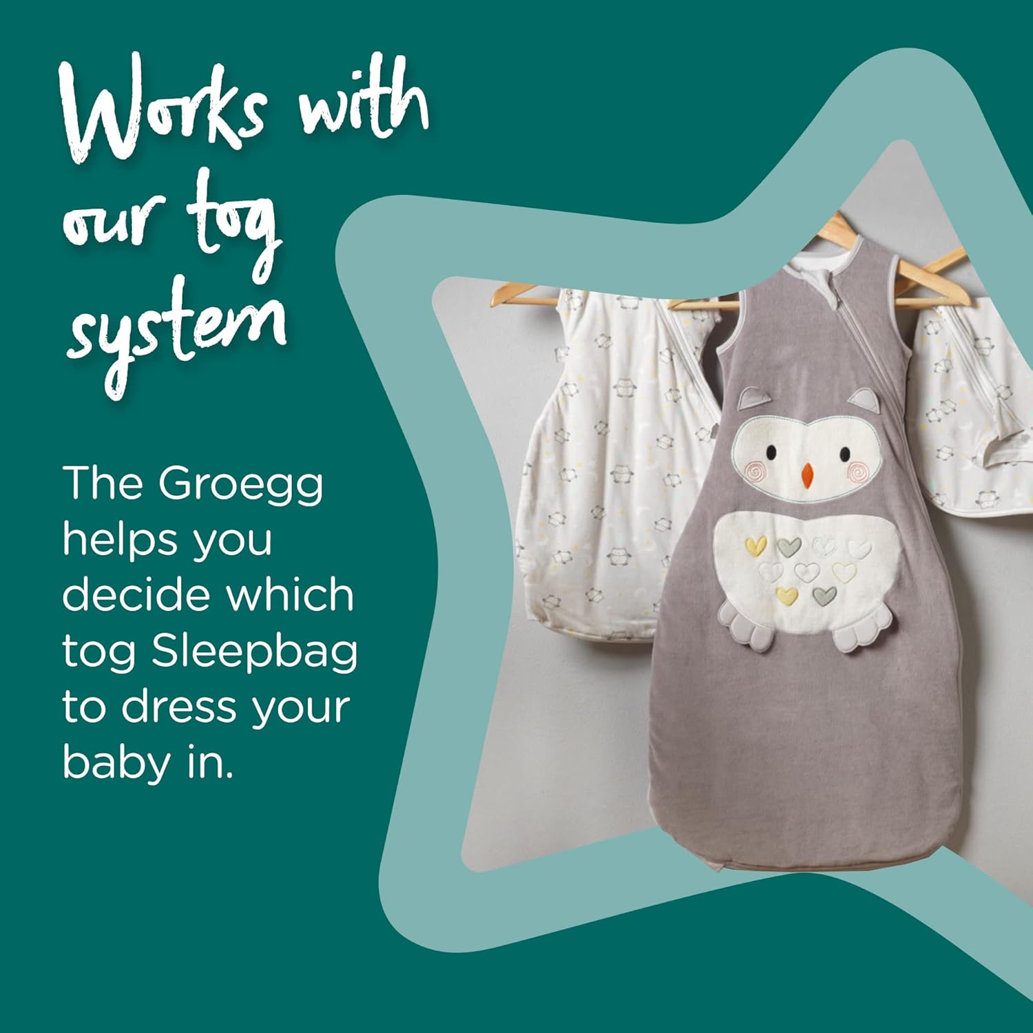 Tommee Tippee Groegg Digital Colour Changing Room Thermometer and Night Light