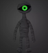 Disney Store - Tim Burton's The Nightmare Before Christmas Mummy Boy 28cm Soft Plush Toy