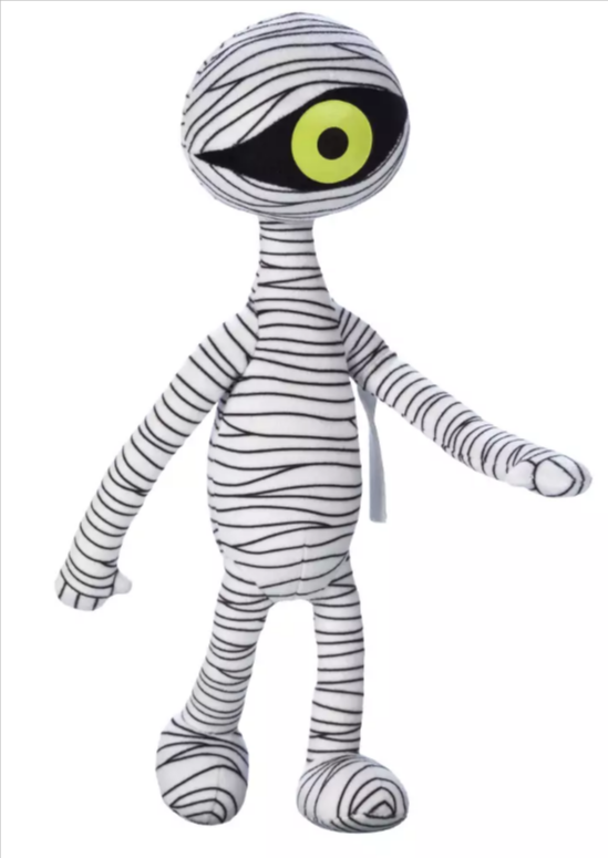 Disney Store - Tim Burton's The Nightmare Before Christmas Mummy Boy 28cm Soft Plush Toy