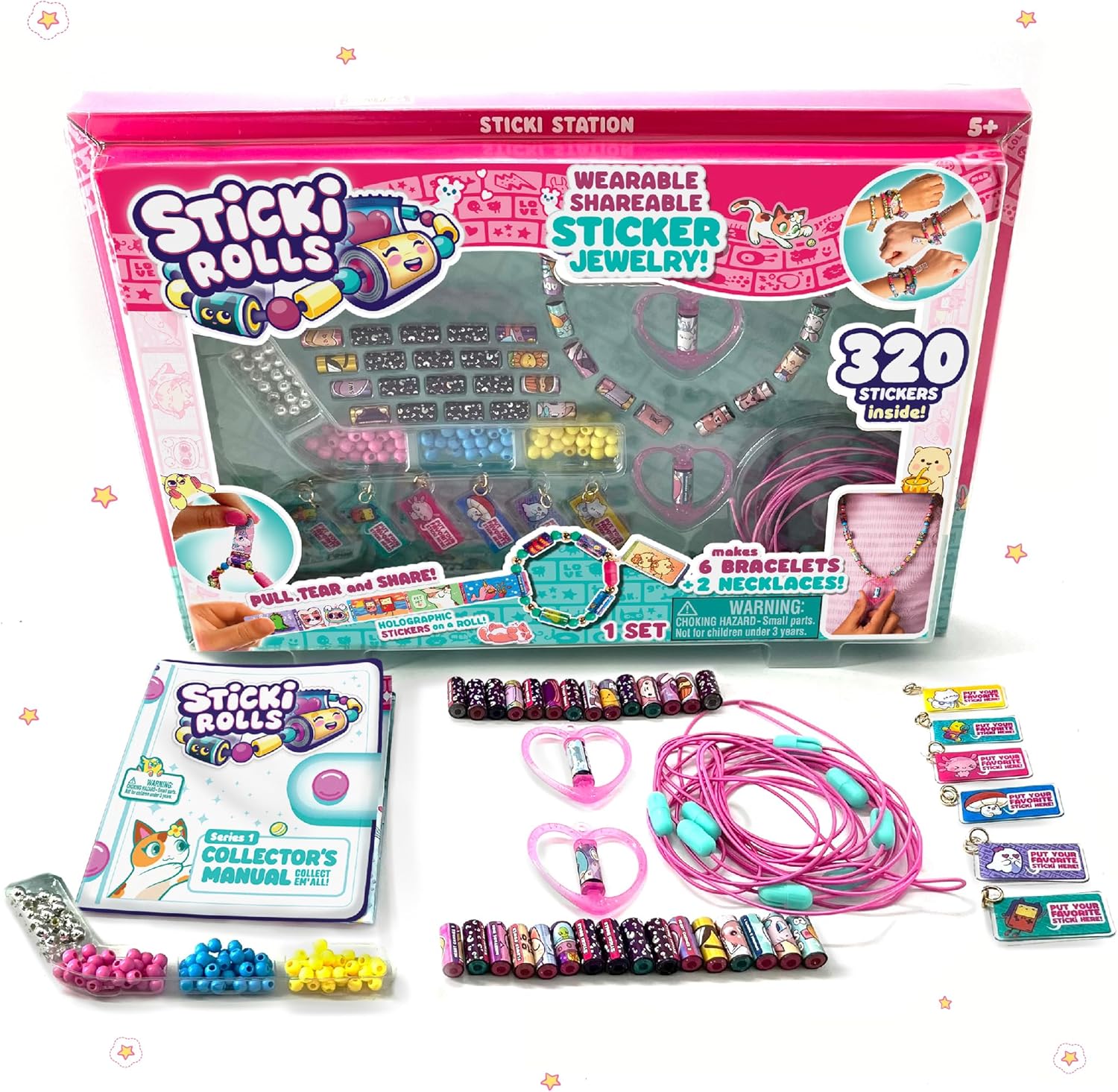 STICKI ROLLS Sticki Station - Ultimate DIY Sticker Jewellery Kit