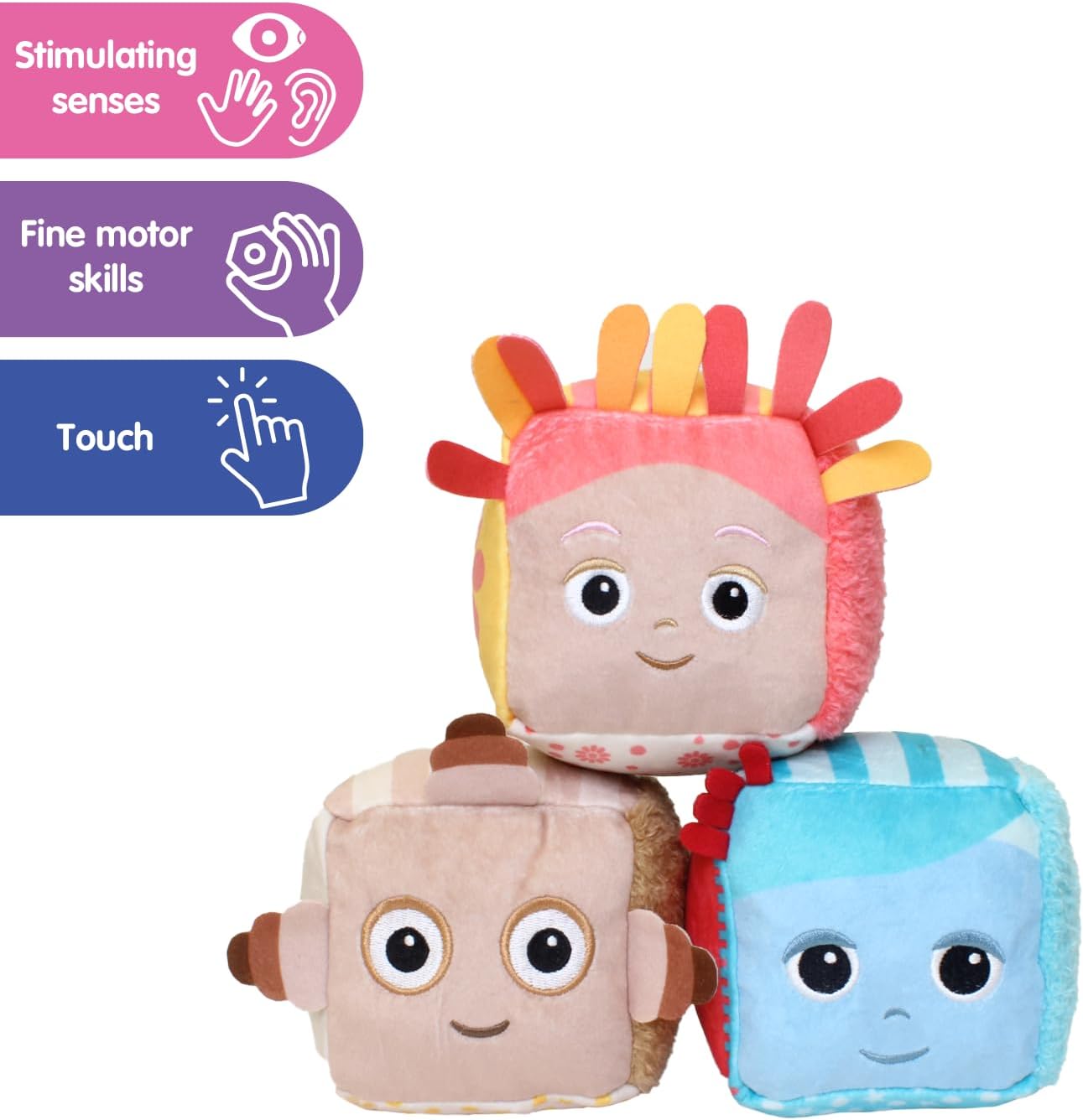 In the Night Garden Toys Comfort Sensory Cubes