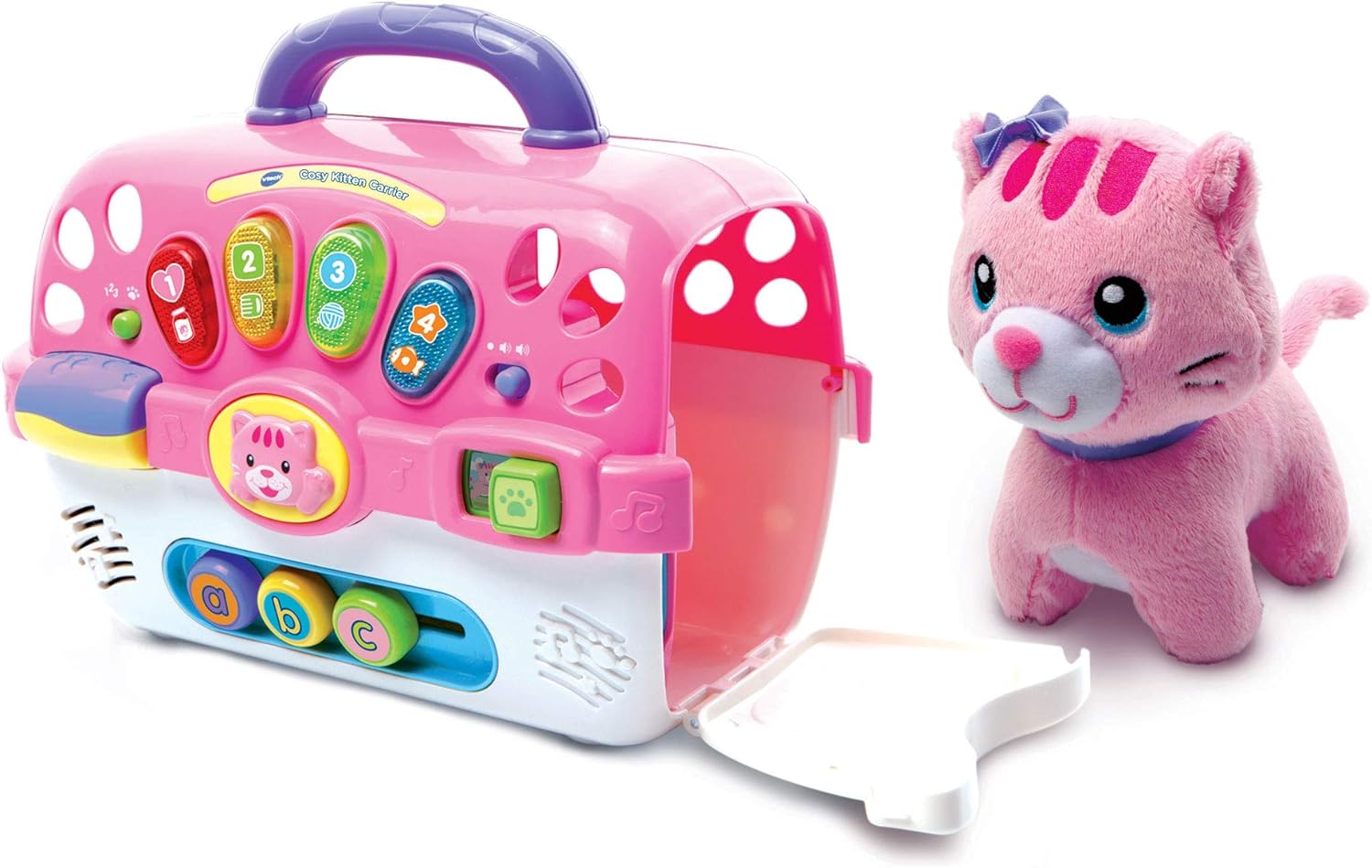 VTech Cosy Kitten Carrier Interactive Baby Activity Center
