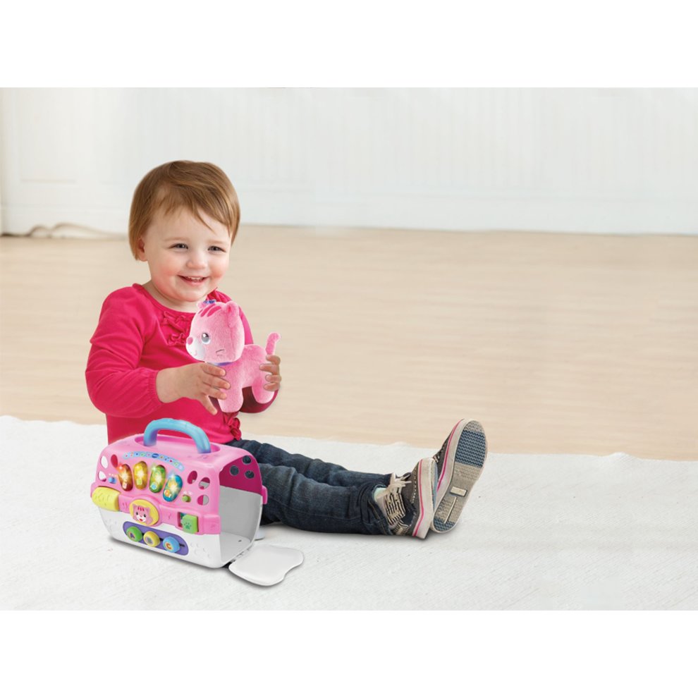 VTech Cosy Kitten Carrier Interactive Baby Activity Center