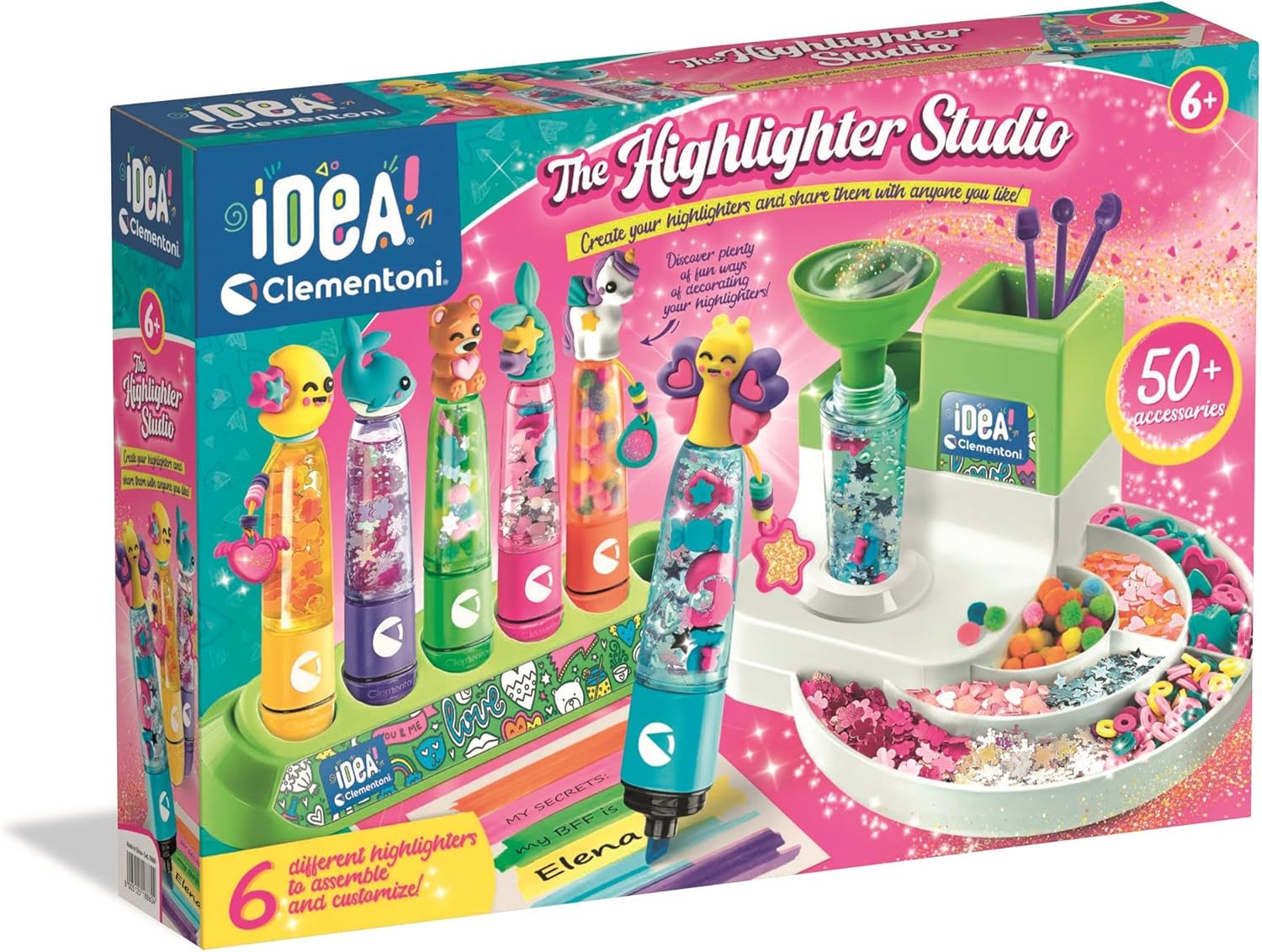 Clementoni DIY Highlighter Marker Kit: with Filters