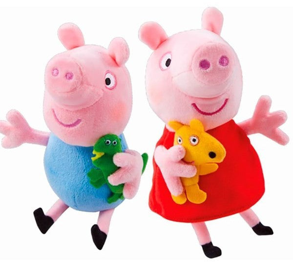 Character Options Peppa Pig Soft Plush Toy Set - Peppa & George