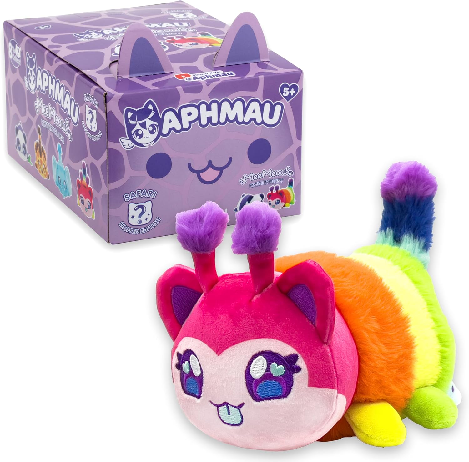 Aphmau MeeMeows 6 Inch SAFARI Soft Plush Toy Mystery