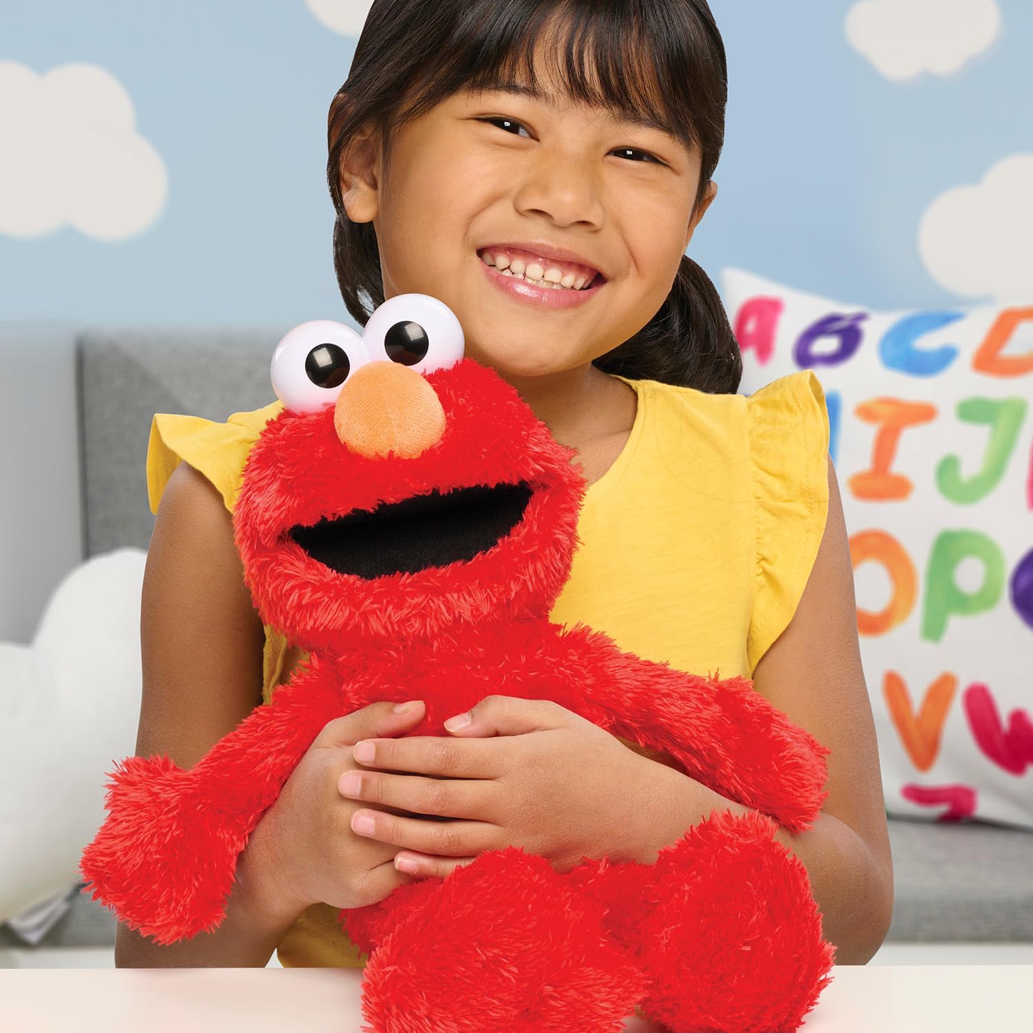 Just Play Sesame Street Tickle Me Elmo 13.5-inch Plush Doll