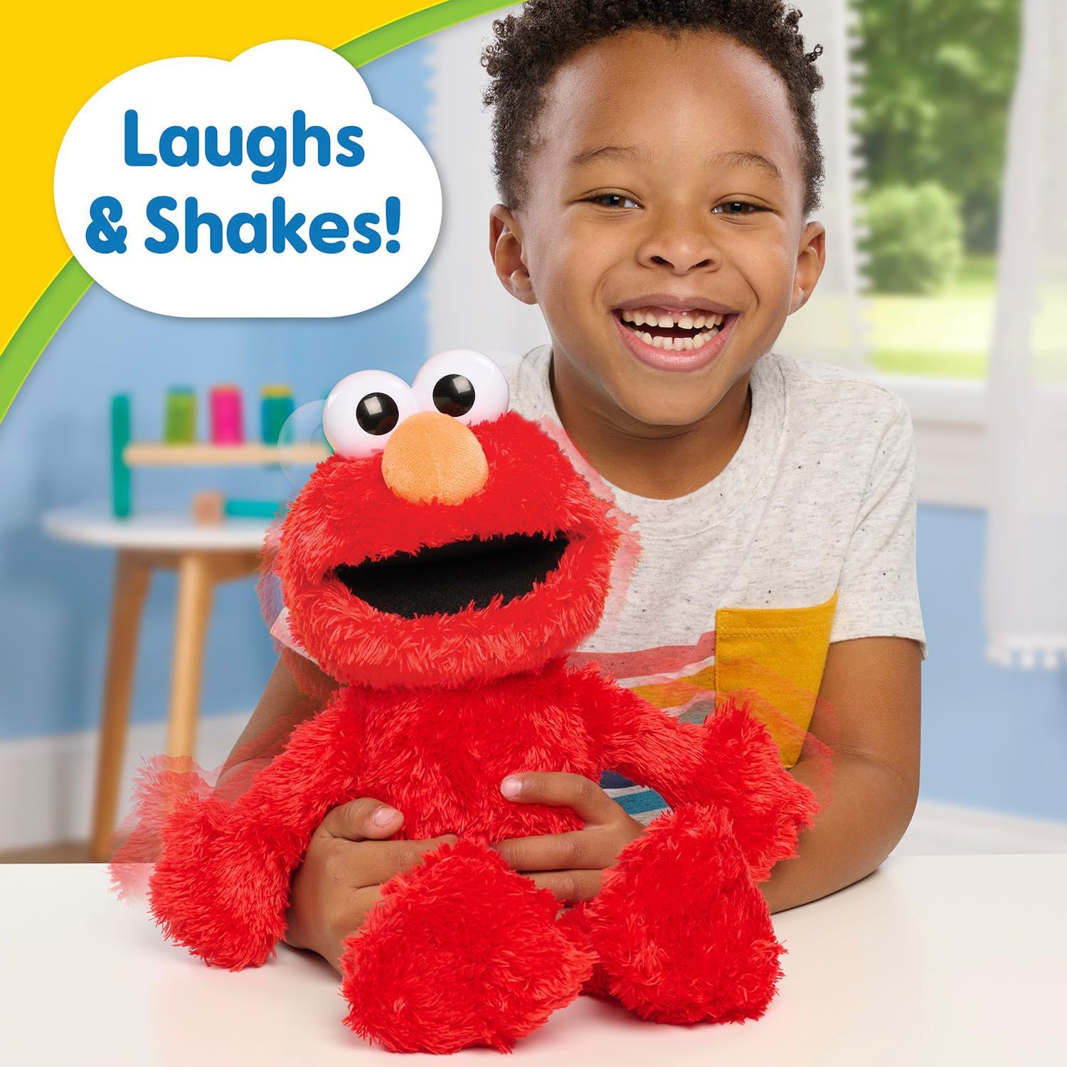 Just Play Sesame Street Tickle Me Elmo 13.5-inch Plush Doll