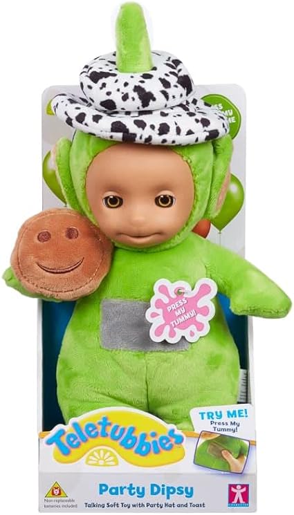 Teletubbies Talking PARTY DIPSY Soft Plush Toy