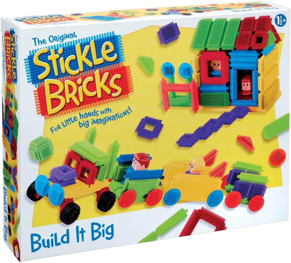 Stickle Bricks Build It Box 100 Pieces