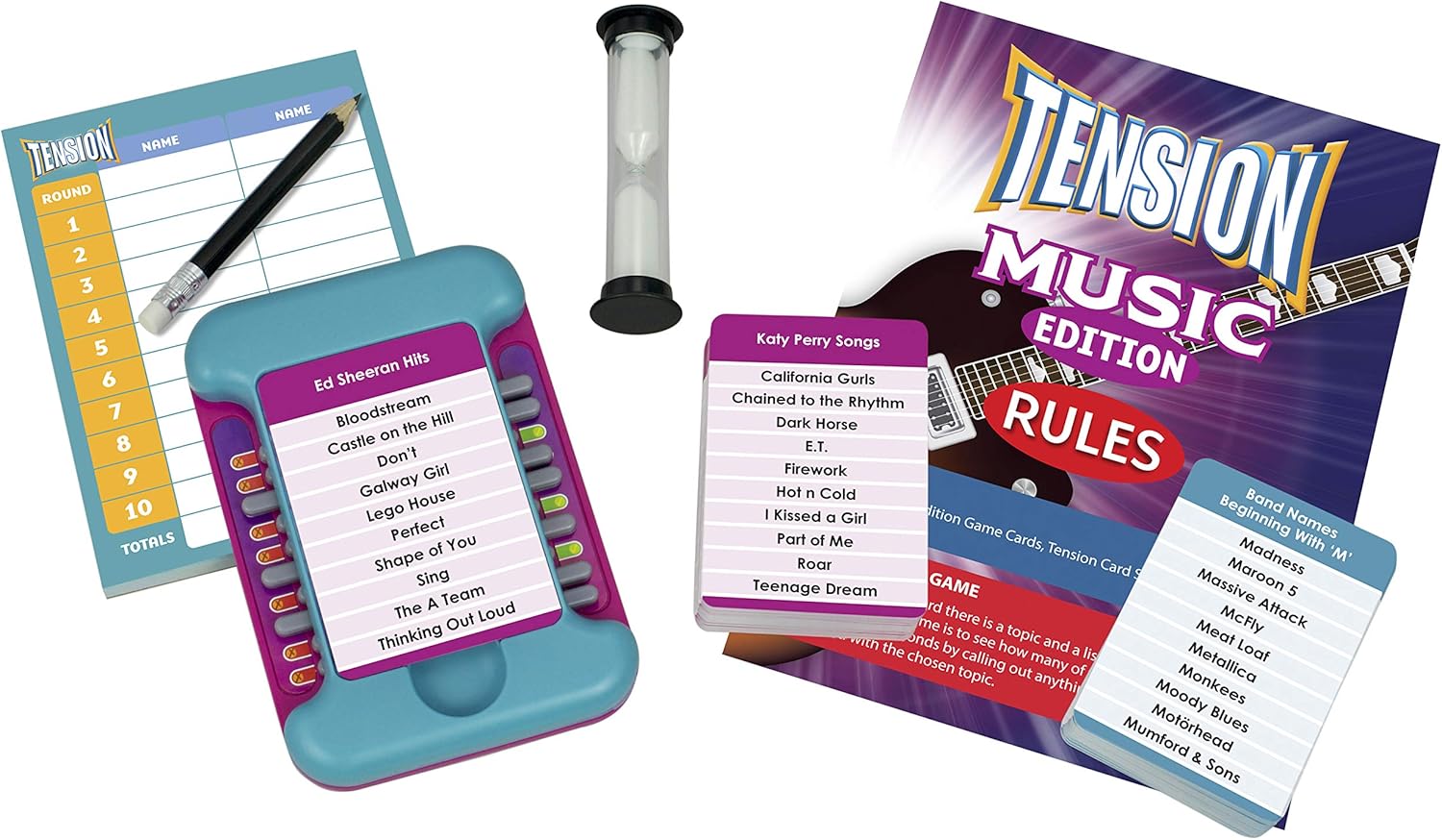 Cheatwell Games Tension Music Edition the Ultimate Music Trivia Challenge