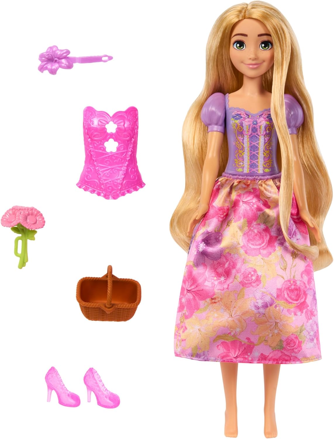 Mattel Disney Princess Spin and Reveal RAPUNZEL Doll