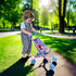 Bluey Junior Dolls Stroller Role Play Dolls Pushchair Ages 2+