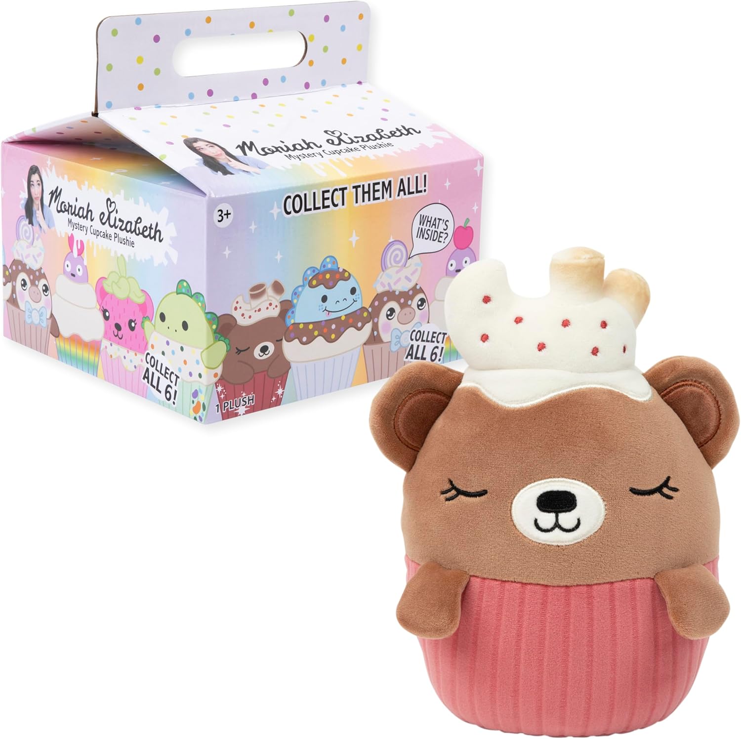Moriah Elizabeth 6 inch Mini Mystery Plush CUPCAKE Plush - 1 at random