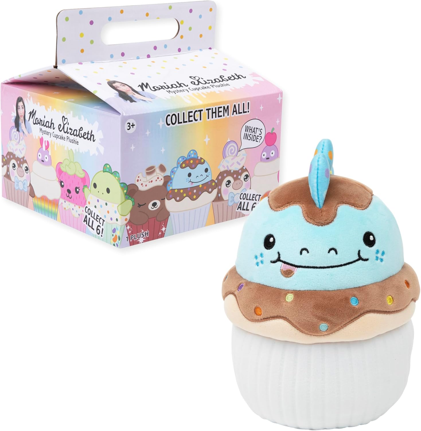 Moriah Elizabeth 6 inch Mini Mystery Plush CUPCAKE Plush - 1 at random