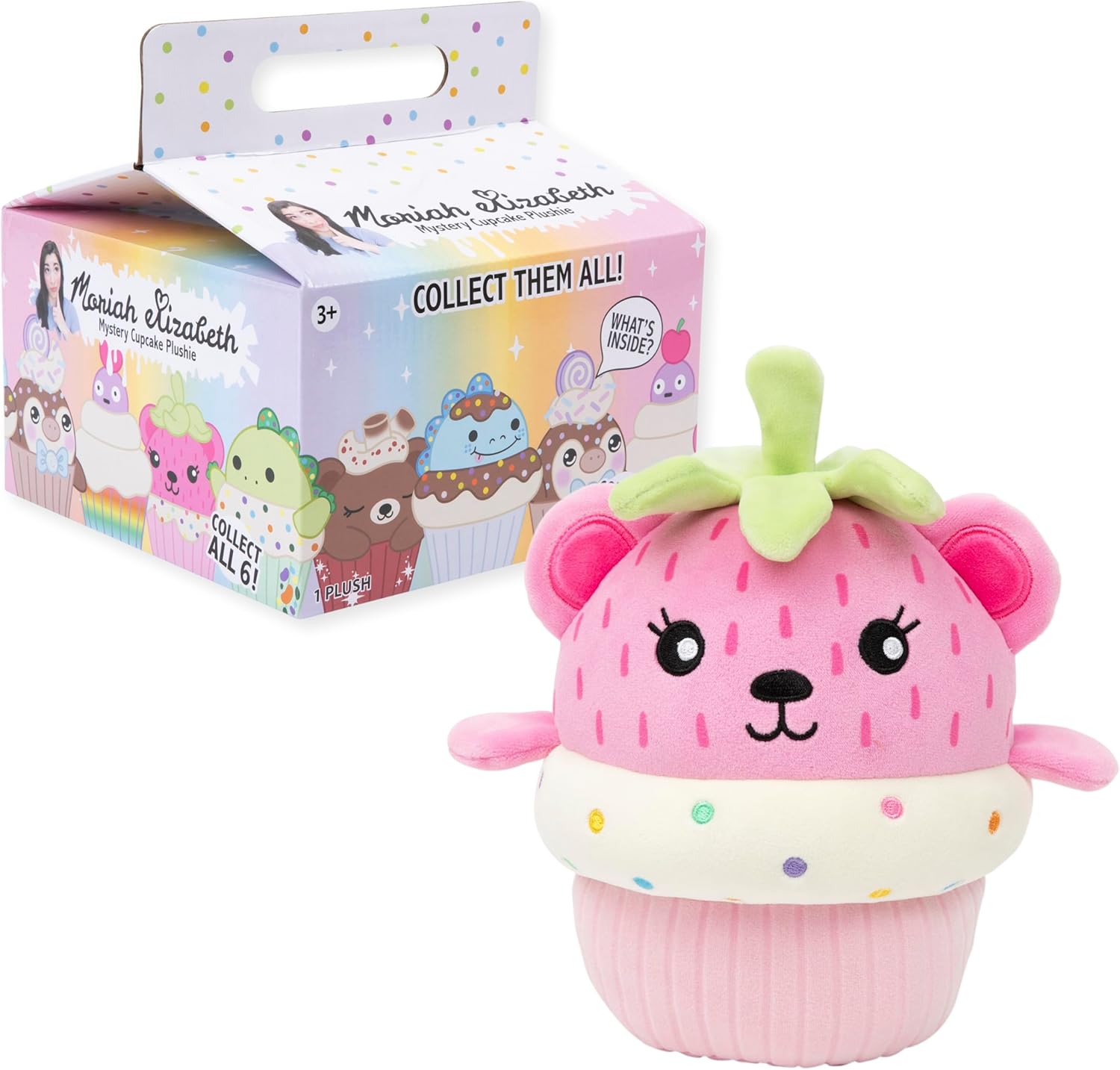 Moriah Elizabeth 6 inch Mini Mystery Plush CUPCAKE Plush - 1 at random