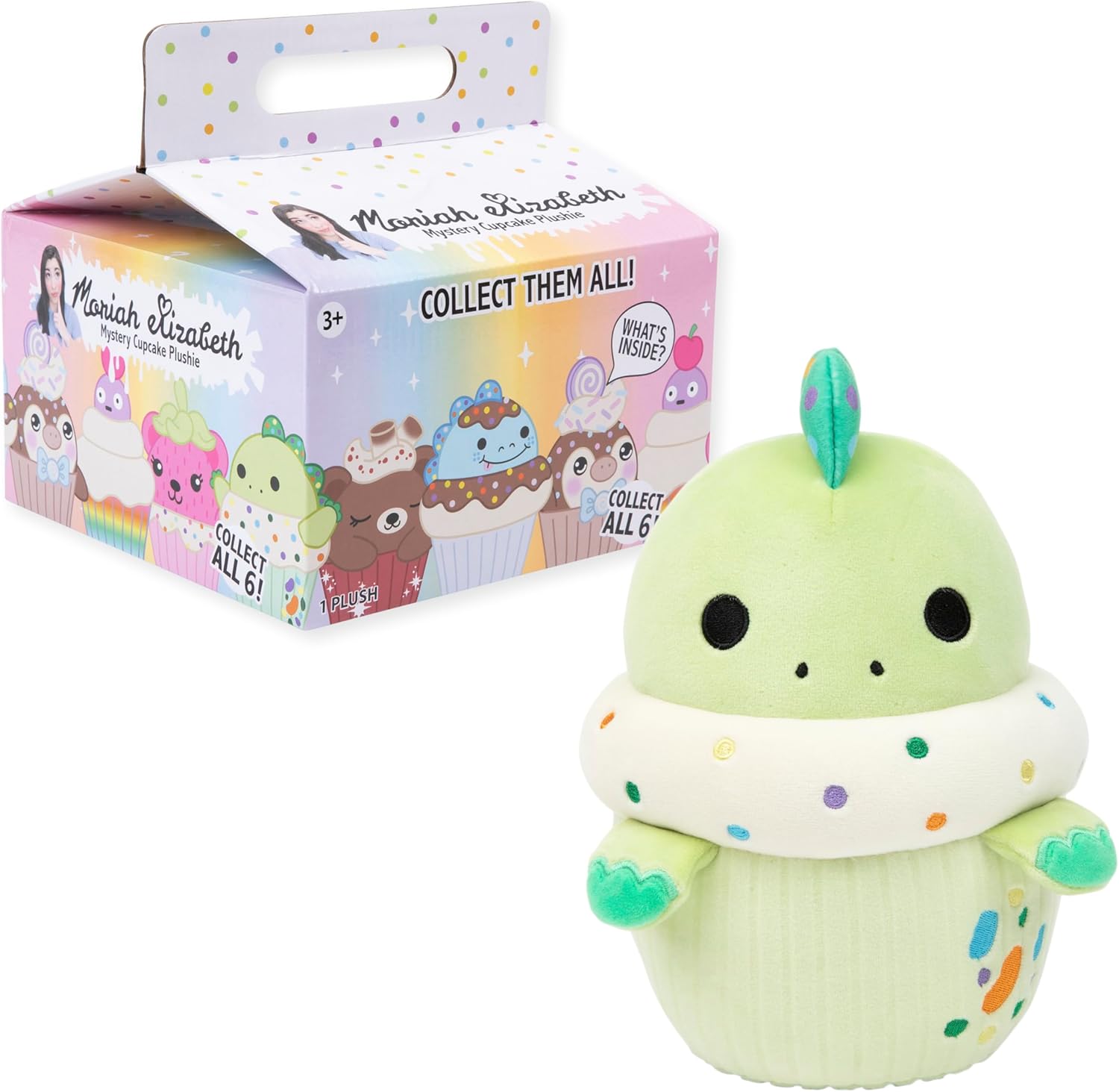 Moriah Elizabeth 6 inch Mini Mystery Plush CUPCAKE Plush - 1 at random