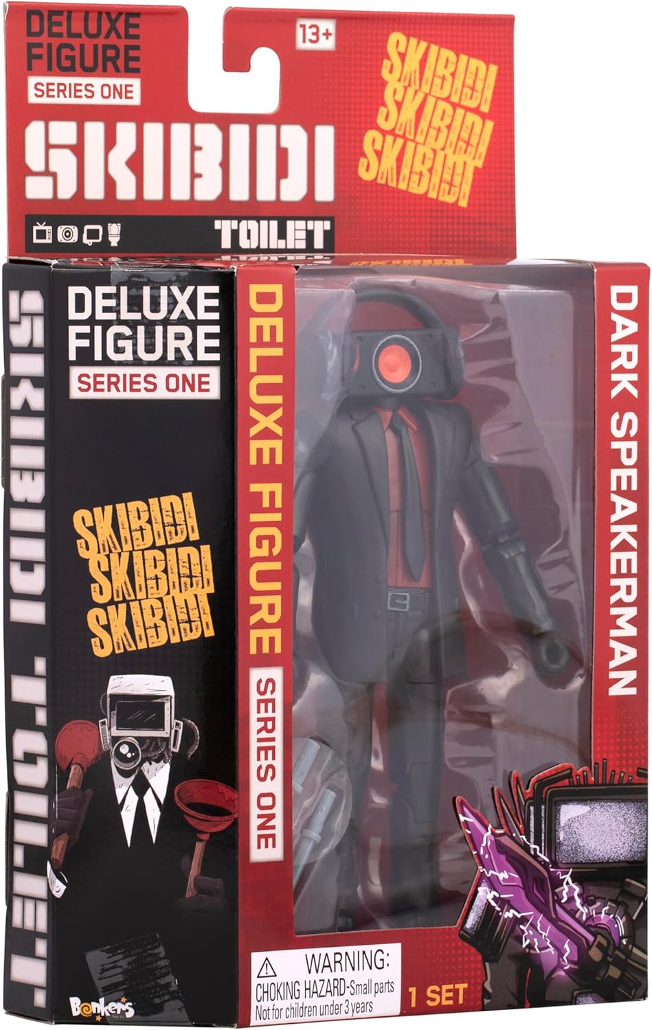 SKIBIDI Toilet Deluxe Figure DARK SPEAKERMAN Collectible Figure