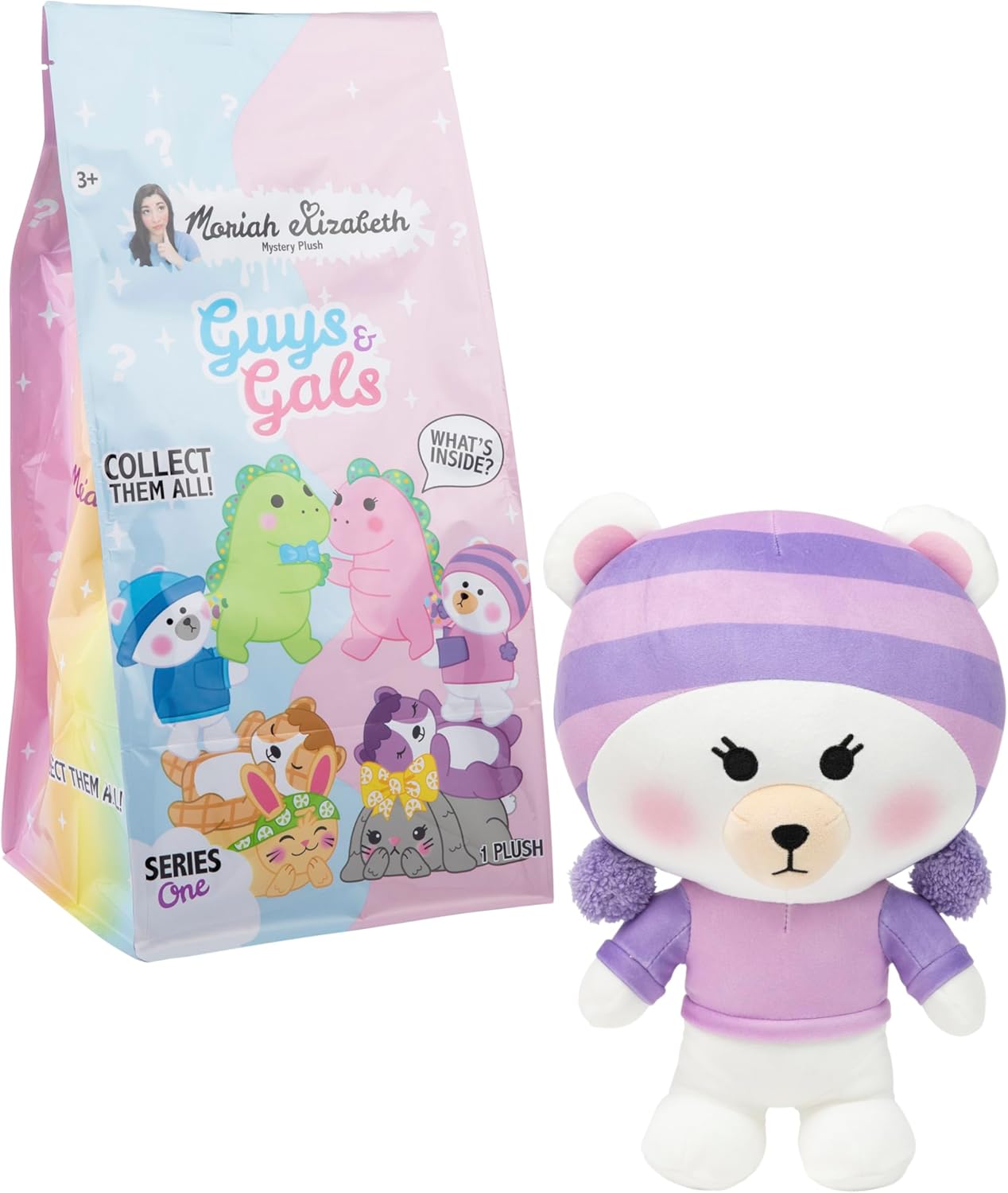 Moriah Elizabeth 11? Mystery Plush GUYS AND GALS Soft Plush Toy