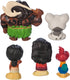 Disney Official Moana 2 Bath Toy Set 5 pieces