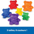 Learning Resources Three Bear Family Counters 96 Pieces