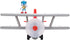 Sonic The Hedgehog Tornado Biplane Playset