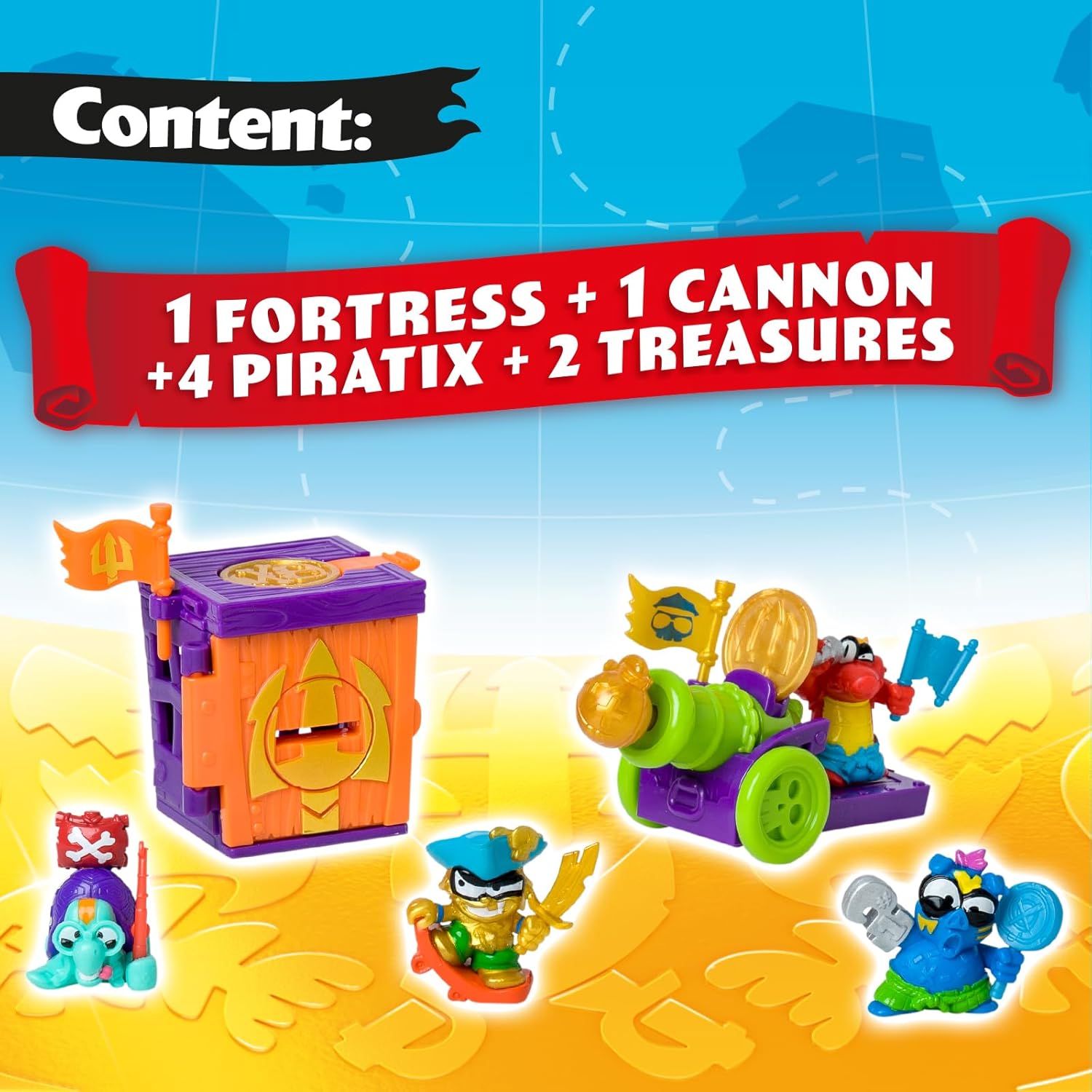 PIRATIX Golden Treasure Series Captain Pack CAPTAIN OLLIE