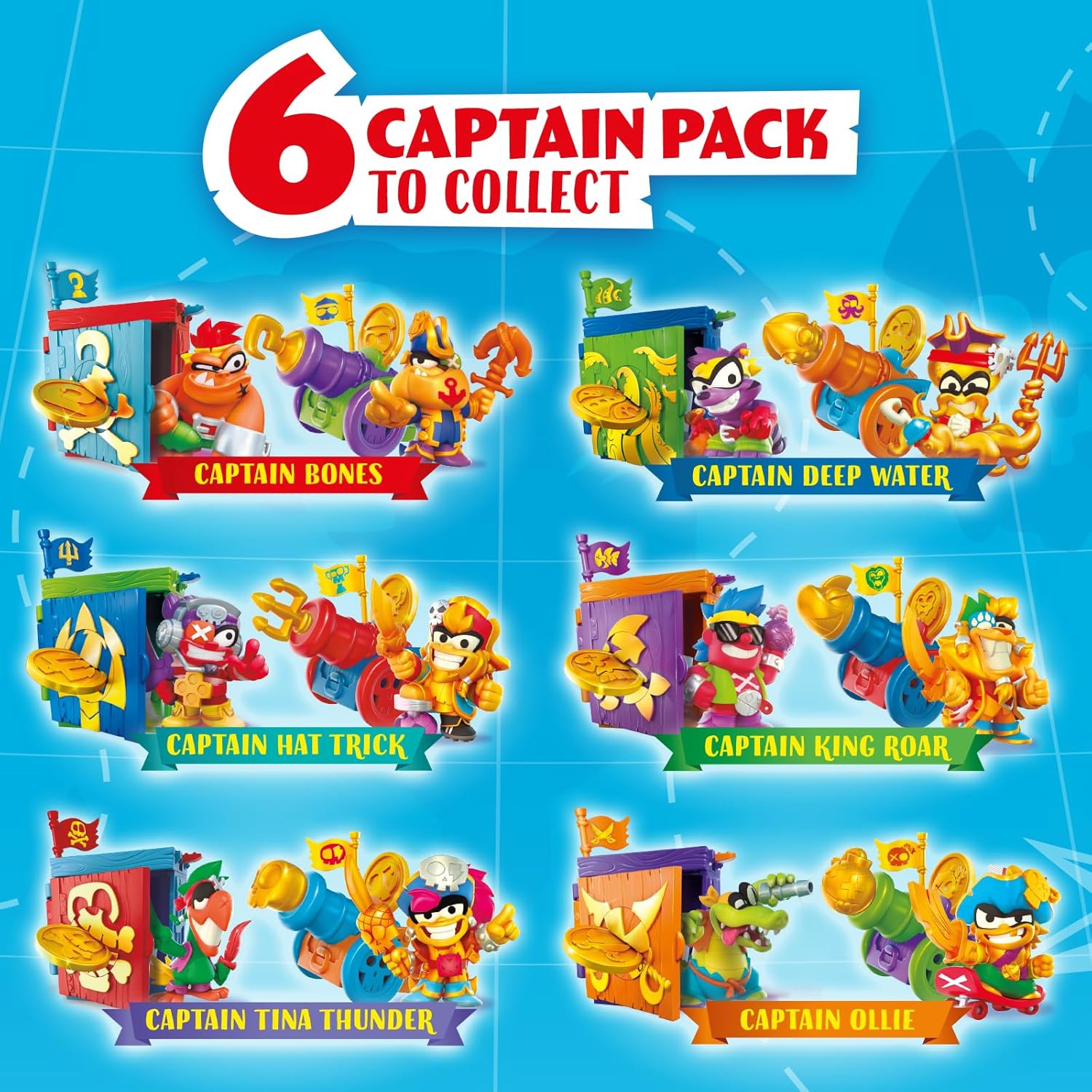 PIRATIX Golden Treasure Series Captain Pack CAPTAIN OLLIE