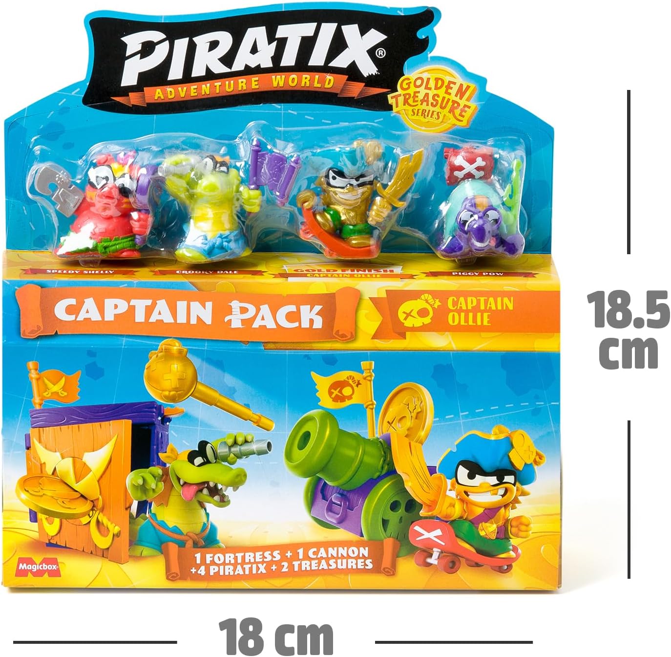PIRATIX Golden Treasure Series Captain Pack CAPTAIN OLLIE